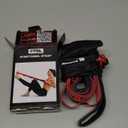 Stretching Strap with Loops - Non Elastic Stretch Band for Physical Therapy, Yoga Strap for Stretching Equipment, Stretch Bands for Exercise and Flexibility - Fascia, Hamstring & Leg Stretcher Belt