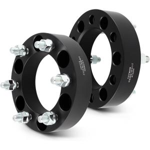 SCITOO 2Pcs 1.5 inch Wheel Spacers 6x5.5 to 6x5.5 with Studs 12x1.5 Bore 108mm Compatible with for Toyota 4Runner 1988-2022,for Mitsubishi Montero Sport 1997-2021