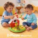 lalalark Whack Game for Toddlers Age 2 3 4 5, Light & Sound, 4 Modes, 40 Levels, Baby Toy Gifts for Early Learning, Birthday Gift for Toddler Boy Girl Toys
