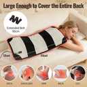 24 x 12 Red Light Therapy Belt for Body, 660nm & 850nm Infrared Wrap with 3 Modes, 5 Intensity Levels, 1090 Min Timer, Adjustable LED Light for Muscle Relaxation & Wellness