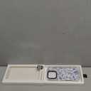 ChiCaseVer for iPhone 17 Pro Case, Vintage Botanical Pattern with Blue Flowers, Military-Grade Drop Protection, Cute Soft Slim TPU Protective Cover with Camera Lens Protection for Women & Girls