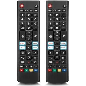 Universal for LG Smart TV Remote Control Replacement (Pack of 2)