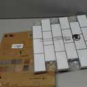 Art3d Peel and Stick Backsplash for Kitchen White Subway (10 Tiles, Thicker Design)