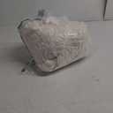 Vera Wang - King Sheet Set, Luxury Sateen Cotton Bedding, 800 Thread Count, Soft & Smooth Bedding Set (Ivory, King)