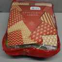 Christmas Costume for Men Adult Santa Claus Suit 7PCS Green Furry Monster Deluxe Xmas Halloween Cosplay Outfit (Small, Red)