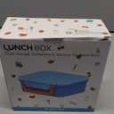 Bento Box for Kids with Soup Thermos(9oz) Kid Bento Lunch Box with Leak Proof Insulated Food Jar, Hot & Cold Lunch Container Set for School Girls Boys, 4-Compartments, Pink/Orange