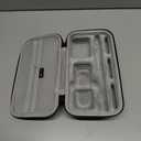 XANAD Hard Case for Insta360 X5/ X4/ X4 Air/ X3/ X2 Waterproof 8K insta360 action Cameras, 114CM Selfie Stick- Storage Carrying Bag(Grey)