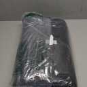 KAKIT 3 4 Bow Bimini Top Replacement Cover, 900D Oxford Bimini Tops for Boats with 2 Mesh Sidewalls, 2 Straps and Storage Boot Easy Install Zipper Closure, Replacement Boat Canopy Sun Shade No Frame (Black)