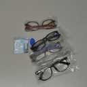 BLS BLUES Reading Glasses for Women for Home, Office & Driving - HD Clear Readers with Blue Light Blocking Protection, +1.25