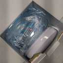 TUREWELL Water Flossing Oral Irrigator, 600ML Dental Cleaner 10 Adjustable Pressure, Electric Oral Flosser for Teeth/Braces, 8 Replacement Jet Tips for Family (White)