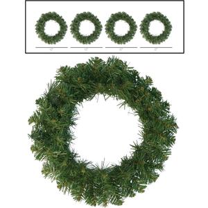 Small Christmas Pine Wreaths 12 Inches Diameter Each - Set of 4 - Artificial Faux Pine Wreaths for Windows, Doors and Holiday Displays