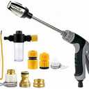 Jetterix Pressure Washer Nozzle, 360° Rotating for Three Spray Modes, Universal and Easy To Install, Effortless Dirt & Stain Removal