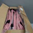 TIEHESYT Car Seat Covers Full Set, Breathable Leather Automotive Front and Rear Seat Covers, Car Seat Protectors Full Set, Compatible with Most Vehicles, SUV (Cute Pink, Front Pair and Rear)