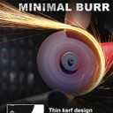 EZARC Cut Off Wheels 25 Pack, 6'' x .045'' x 7/8'' Thin Grinder Cutting Wheel, Metal & Stainless Steel Cutting Disc for Angle Grinders