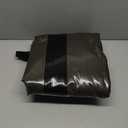 QPAU Snow Sled with Premium Canvas Cover, 2 Person Inflatable Heavy Duty Snow Tube with Reinforced Handles, Snow Sleds for Kids and Adults, Winter Toboggan Outdoor Toys Gifts for Family (Red&Red)