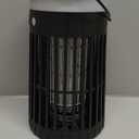 Solar Bug Zapper Outdoor, Portable Electric Mosquito Killer with Panel Sensor, Rechargeable Insect Trap with LED Night Light and Flame Effect, Ideal for Outside Patio, Backyard, and Camping (1 Pack)