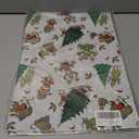 2 x Febbleshow Funny Christmas Wrapping Paper for Boys Girls Kids - Xmas Gift Wrap with Green Monster, Trees, Snowflakes & Presents - 4 Jumbo Sheets, 28" x 40" Each (32 sq. ft ttl), Easy to Store