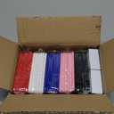 GEAoffice 30ct Colorful Card Protector Sleeved Card Holders for Trading Cards, 35pt UV Protection Baseball Card Holder for Game, Sports, Standard Cards