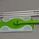 Mop Handle Compatible with Swiffer, Detachable Green Extra Long Mop Handle for Swiffer