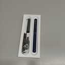 Sailor Fountain Pen, Beginner, Everyday Use, TUZU ADJUST FORGE Fountain Pen, Metal Blue, Made in Japan, Medium Point 10-0741-440