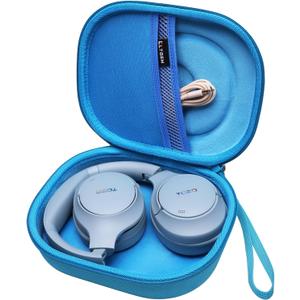LTGEM Headphone Case Compatible with Tune 510BT/520BT/720BT/770NC & Live 460NC/660NC/670NC/770NC/760NC & Junior 470NC /Junior 320BT/JR 460NC & TOZO HT2 Headphones, Sky Blue(Case Only)