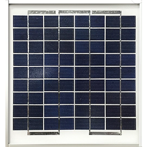 Bird-X SOLPAN Durable Solar Panel for Powering Products Charges 12V DC Batteries, 5-Watt, 11" x 7.5" x 0.625"