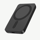 Miady Mini MagSafe-Compatible Portable Charger, 5000mAh 5W Compact Magnetic Power Bank for iPhone 16/15/14/13/12, 12W USB-C Charging Battery Pack