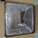 4 Pack 6 x 6 x 6 Inch Square Glass Vases, Clear Square Vases for Centerpieces, Glass Cube Flower Vases Short Vases for Candle Holder Events Wedding Party Home Decoration