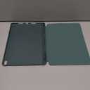 Case for iPad Air 3 Case 2019 with Pencil Holder Ultra Slim Soft TPU Back Cover with Auto Sleep/Wake Full Body Protective Smart Case for iPad Air 3rd Generation 2019/iPad Pro 10.5 2017 (Dark Green)