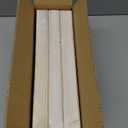 TIMRIS Rustic Wooden Toilet Paper Holder, Farmhouse Bathroom Decor, Toilet Tank Basket, Decorative Storage Container (Whitewash)