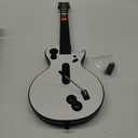 DOYO Wireless Controller for PC and PS3 - Guitar for Guitar Hero 3/4/5 and Rock Band 1/2 - White with Strap (5 Keys)