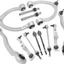 12pcs Front Control Arm w/Ball Joint Sway Bar Link for Mercedes-Benz 2010-2013 S400,for 2007-2013 S550,for 2008-2010 S63 AMG,for 2007-2009 S65 AMG