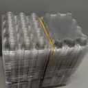 Egg Cartons 100 Packs, Plastic 3x4 Grids, Clear Egg Cartons Cheap Bulk for 12 Eggs  Ideal for Refrigerator Storage, Chicken Farm, Farmers Markets & Commercial Display