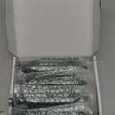 MAITREYA Short Taper Candle Candlesticks Dripless Dinner Candle for Wedding Party Decoration Home Dinner,6.5inch,4 Pack,Dark Green