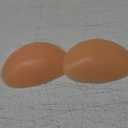 Sticky Silicone Bra Inserts Pads, Breast Enhancer Push Up Bra Inserts, Chicken Cutlets Bra Insert, Silicone Bra Padding Insert, Beige, 1 Pair