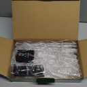 Solar Christmas Pathway Lights Outdoor Decorations, Solar Powered Snowflake Lights, Waterproof Xms Garden Stake Lights Outdoor Christmas Decorations for Patio Yard Porch Lawn, 4 Pack(White)