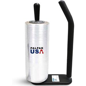 New! PalPak300 BACKSAVER - Best Selling Stretch Film Dispenser with Extended Handle, Industrial Strength for Packing Wrap, Holds 14"-20" Rolls with Adjustment Furniture, Boxes & Pallets (1 Pack) (1 Pack)
