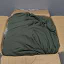 Bedsure King Comforter Set, Dark Green Soft Prewashed Bedding for All Seasons, 3 Pieces GentleSoft Bed Set, 1 Lightweight Comforter (104"x90") and 2 Pillowcases (20"x36")