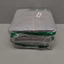 FinishingBo Large 11x11 Inch Cube Storage Bins with Cotton Handles for Closet, Shelves, Clothes, Towel (Gray-6 Pack)
