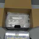 CO LIGHT 5x7 7x6 Inch Rectangle Led Headlight Bright High Low Beam H6054 White Amber DRL, Compatible with XJ Wrangler YJ Replacement H5054 H6054LL 2PCS