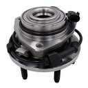 MACEL 513188 Front Wheel Hub Bearing Assembly Compatible with 02-09 Chevy Trailblazer, 03-06 Chevy SSR, 02-09 GMC Envoy, 03-08 Isuzu Ascender, 04-07 Buick Rainier, 05-09 SAAB 9-7X, 6 Lugs W/ABS