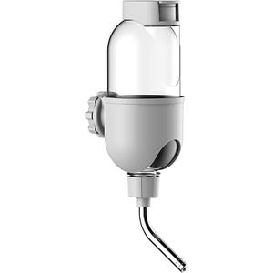 Pet Water Bottle for Cage Crate 500ml Water Dispenser for Small Animal Rabbit Guinea Pig Chinchilla Ferret Squirrel Hedgehog (Grey)