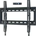 Mounting Dream TV Mount Fixed for Most 26-60 Inch LED, LCD and Plasma TVs, TV Wall Mount TVs Bracket up to VESA 400x400mm and 100 LBS Loading Capacity, Low Profile and Space Saving Flat Mount MD2361-K