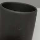 Bathroom Tumbler Cup Ceramic 13.5oz Reusable Toothbrush Cup 400ml, Toothbrush Holder Adequate for Your Bathroom (Black Brown) (1pcs)