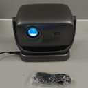 4K Smart Projector with 5G WiFi and Bluetooth 5.2, 600 ANSI Portable Projector with Built in App, 1080P Outdoor Movie Projector with 4P4D Correction, Max 220" Compatible with iPhone/Android/TV Stick