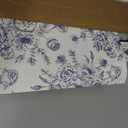Sinload 24 Pcs Blue Floral Paper Gift Bags with Tissue Paper Elegant Blue White Party Bags with Handles for Bridal Showers Weddings and Birthday