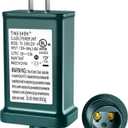 29V LED Power Supply, Christmas Tree Plug Adapter, IP44 Waterproof Class 2 Power Supply for Christmas String Light Inflatable Decorations (TS-26W29V)