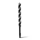 5/8" x 9" Auger Drill Bit, 3-Flute, High Carbon Steel, Self-Positioning Point, Hex Shank, For Wood, Plastic, Drywall, Composite Materials