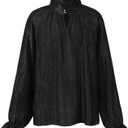 Men Renaissance Shirt,Pirate Shirt for Men,Victorian Ruffled Vampire Poet Shirts Gothic Medieval Costume (Medium, Black-3)