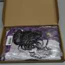 Halloween Trunk or Treat Car Decorations Kit for SUV, Happy Halloween Car Decorations with Lighted Backdrop Cute Ghost Spider Cutouts Balloons for Archway Garage Haloween Party Decor (Purple)